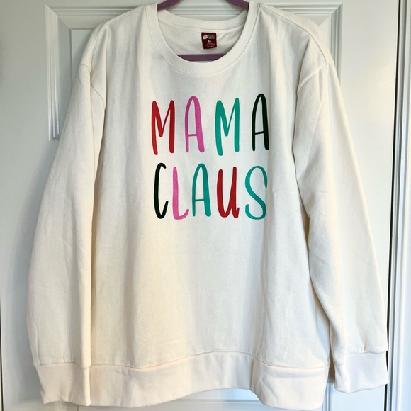 NWT Mama Claus Sweatshirt - Picture 1 of 4